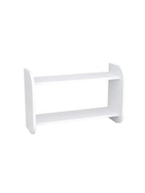 Lendo Półka Podwójna Wisząca 60cm Biała - Płyta Laminowana
