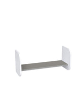 Lendo Półka Wisząca 60 cm Biało-Szara, Minimalistyczna