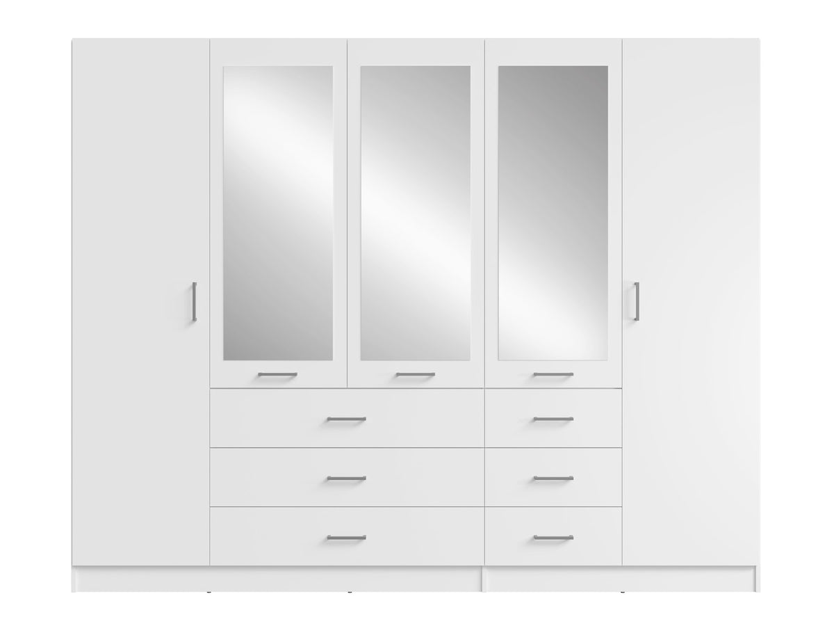 KONSO 21 - SZAFA (5D6SZ) PB0010-BIAŁY LAMINAT PB0010-BIAŁY LAMINAT 21-FSC B – zdjęcie 2