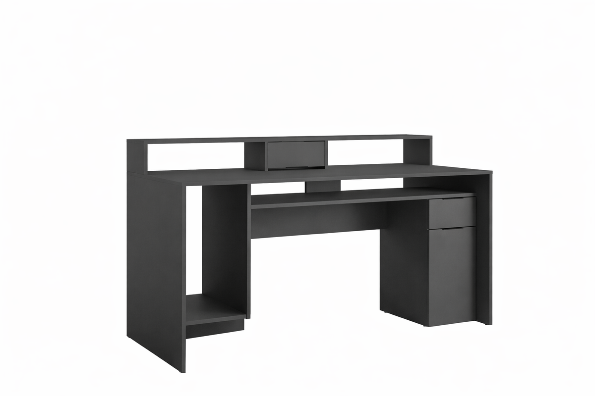 REX 60 BIURKO U12257-SZARY GRAFIT U12257-SZARY GRAFIT 60-FSC B – zdjęcie 2