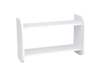 Lendo Półka podwójna wisząca 70 cm biała