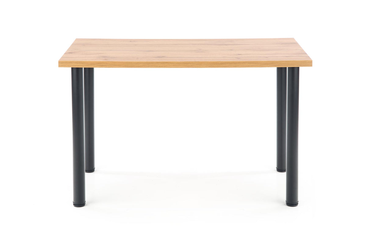 MODEX 2 120 stół kolor blat - dąb wotan, nogi - czarny (2p=1szt) – zdjęcie 3