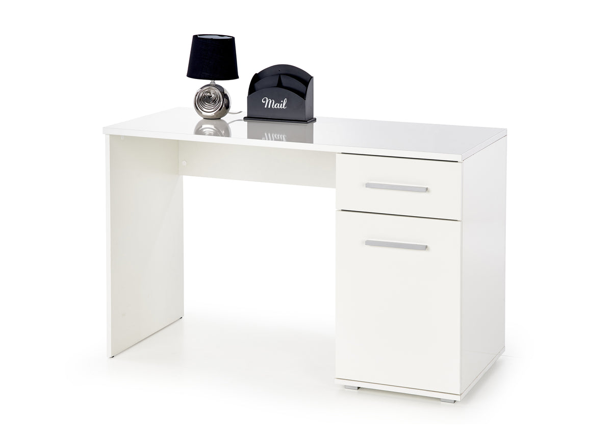 Biurko ACHERNAR 120 cm - biały – zdjęcie 2