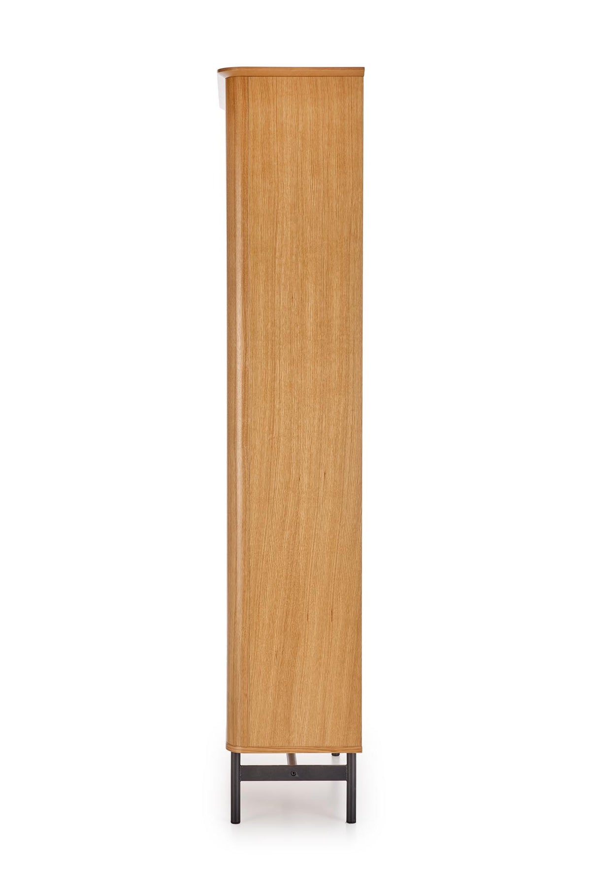 SMART regał REG-1 dąb naturalny/czarny (2p=1szt) – zdjęcie 4
