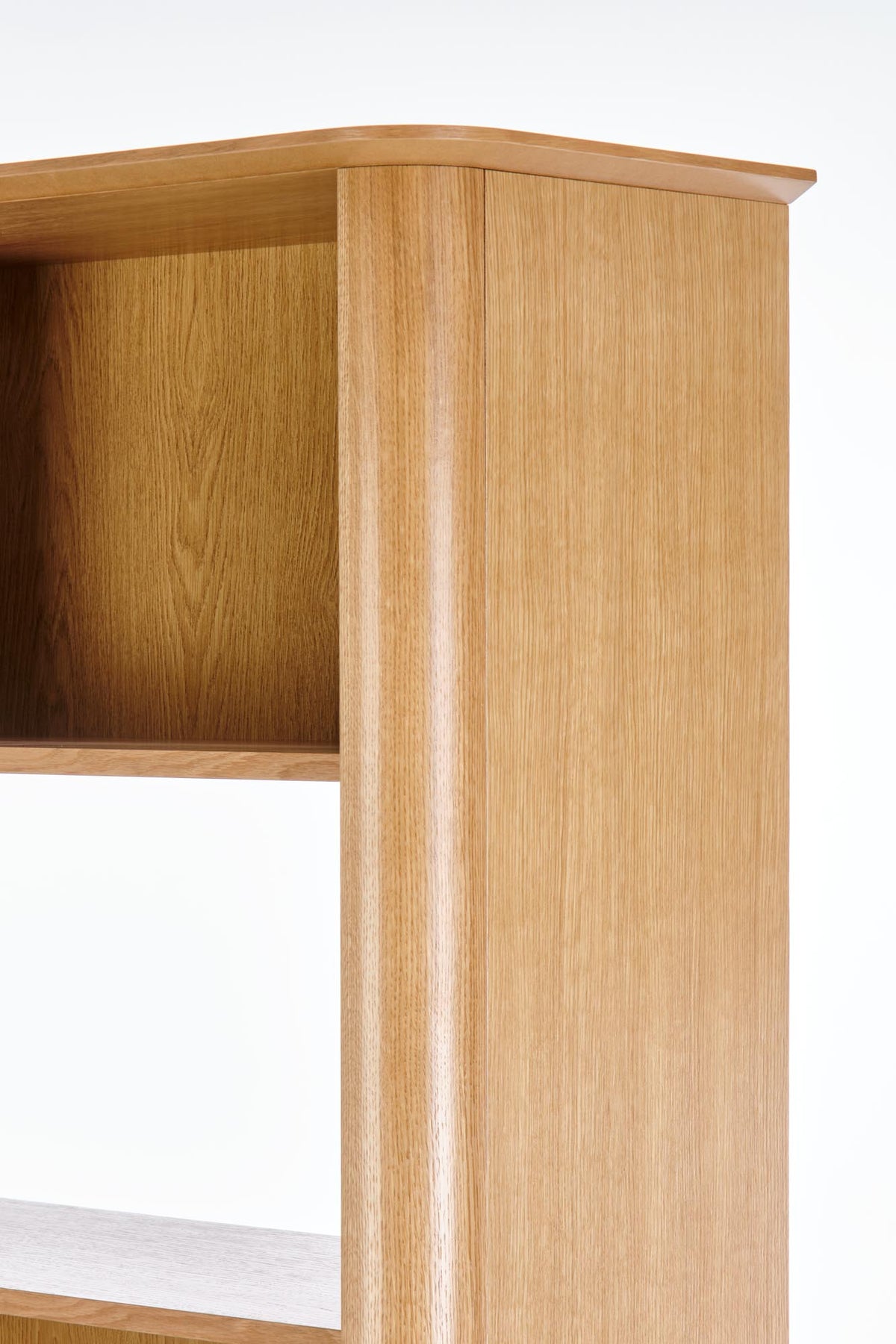 SMART regał REG-1 dąb naturalny/czarny (2p=1szt) – zdjęcie 8
