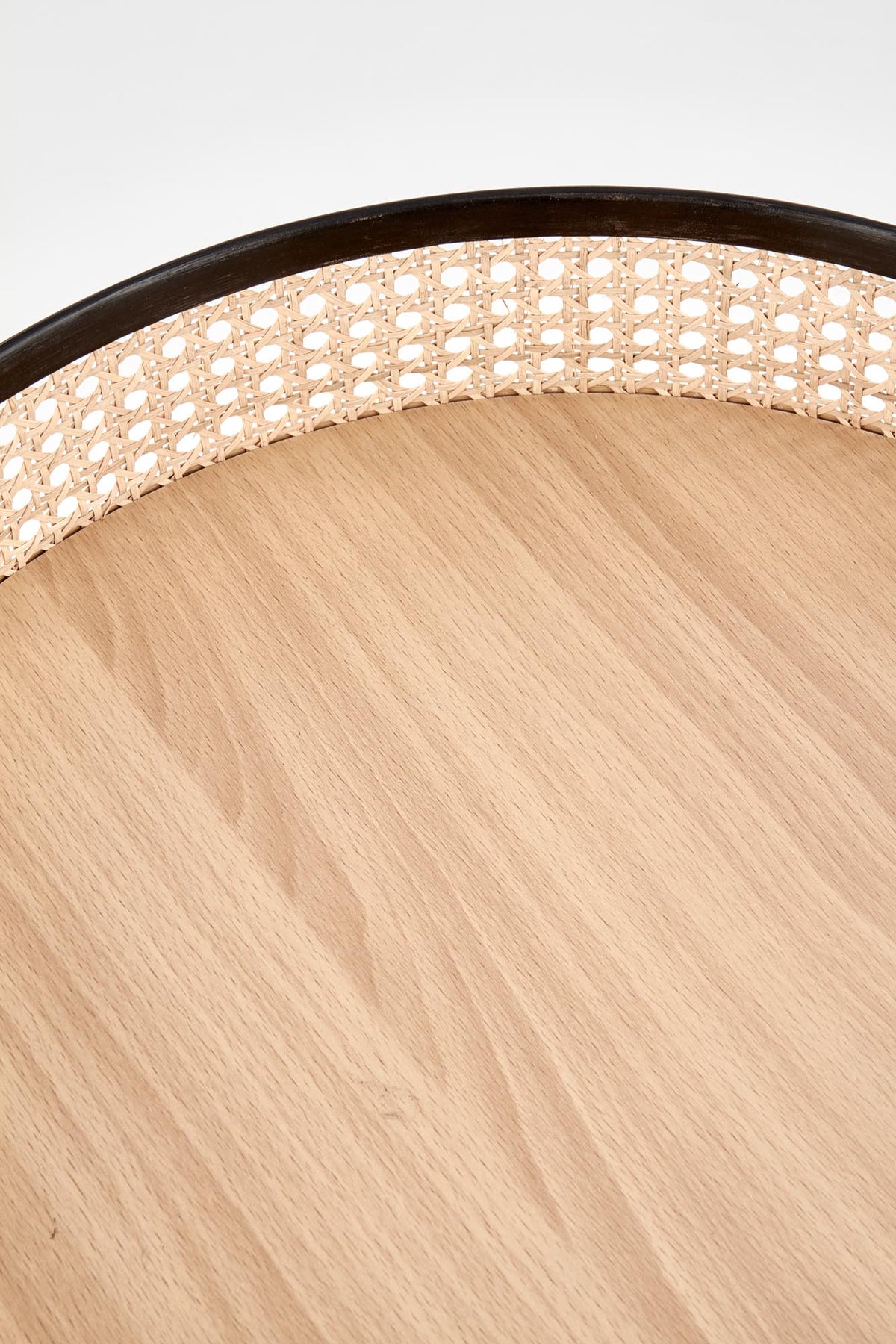 LANIPA ława czarny / rattan naturalny (1p=1szt) – zdjęcie 5