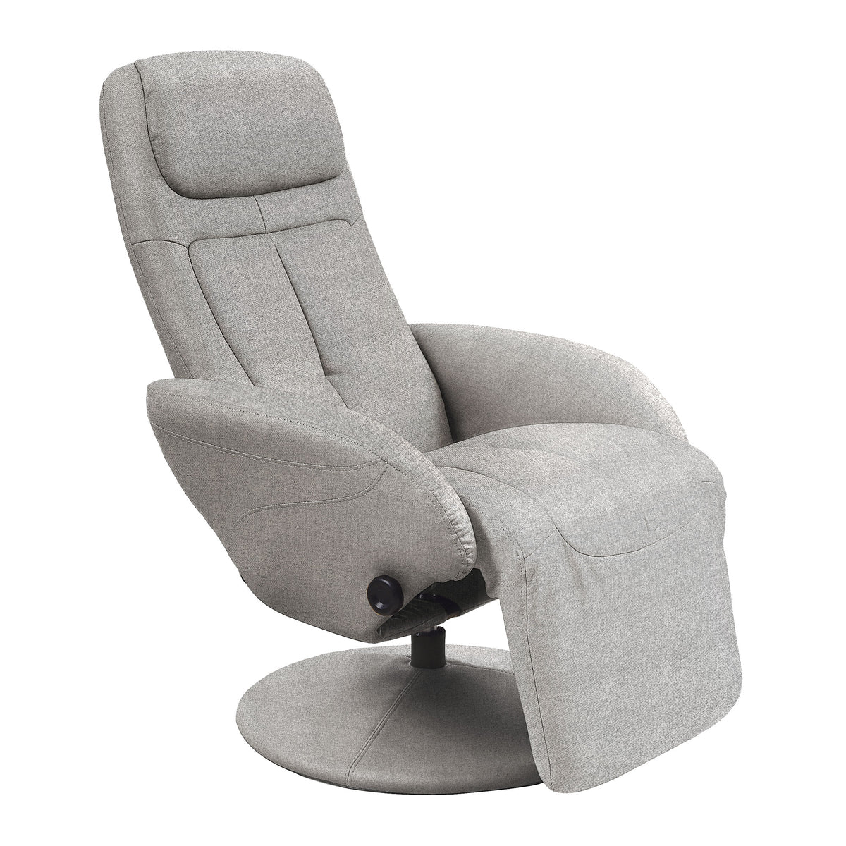 OPTIMA 2 recliner popielaty tkanina