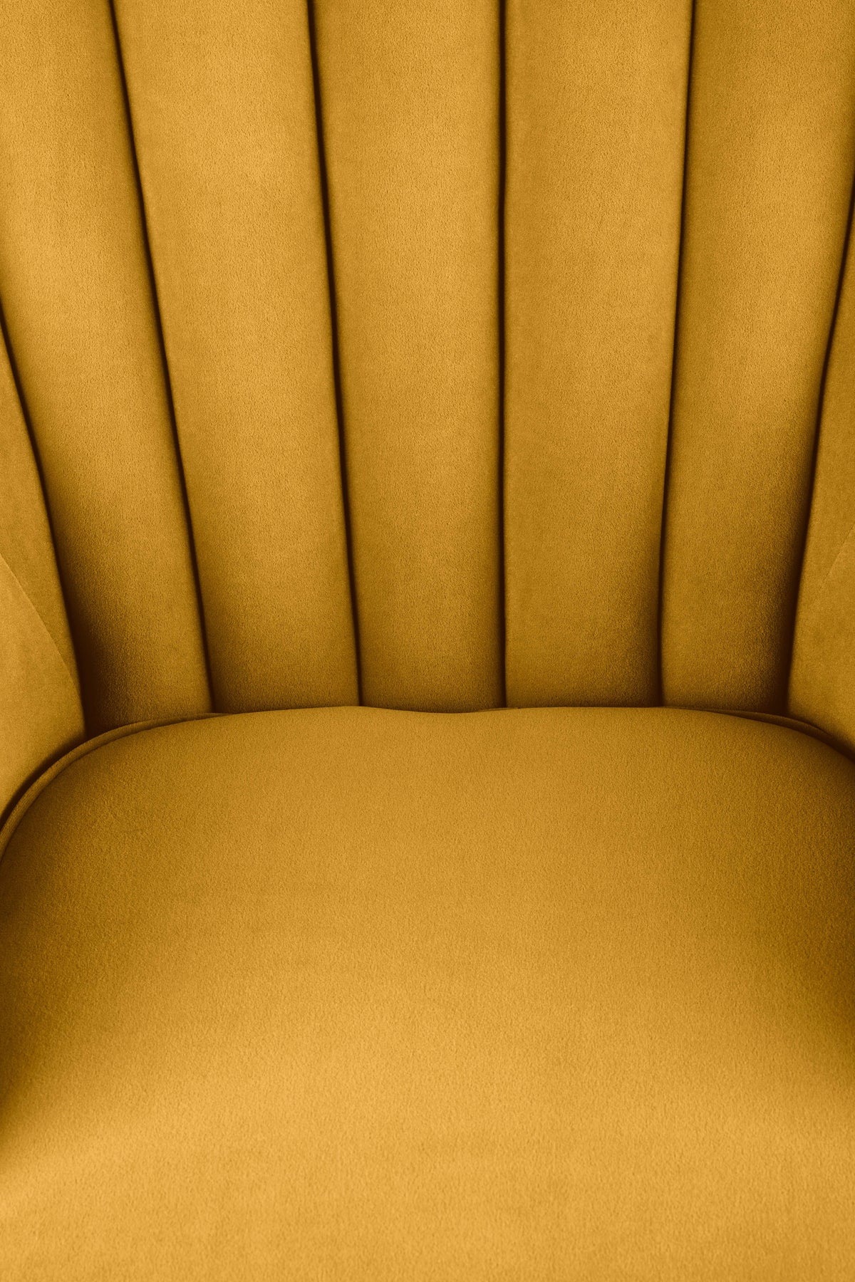 Fotel CHABO - musztardowy / velvet - 7