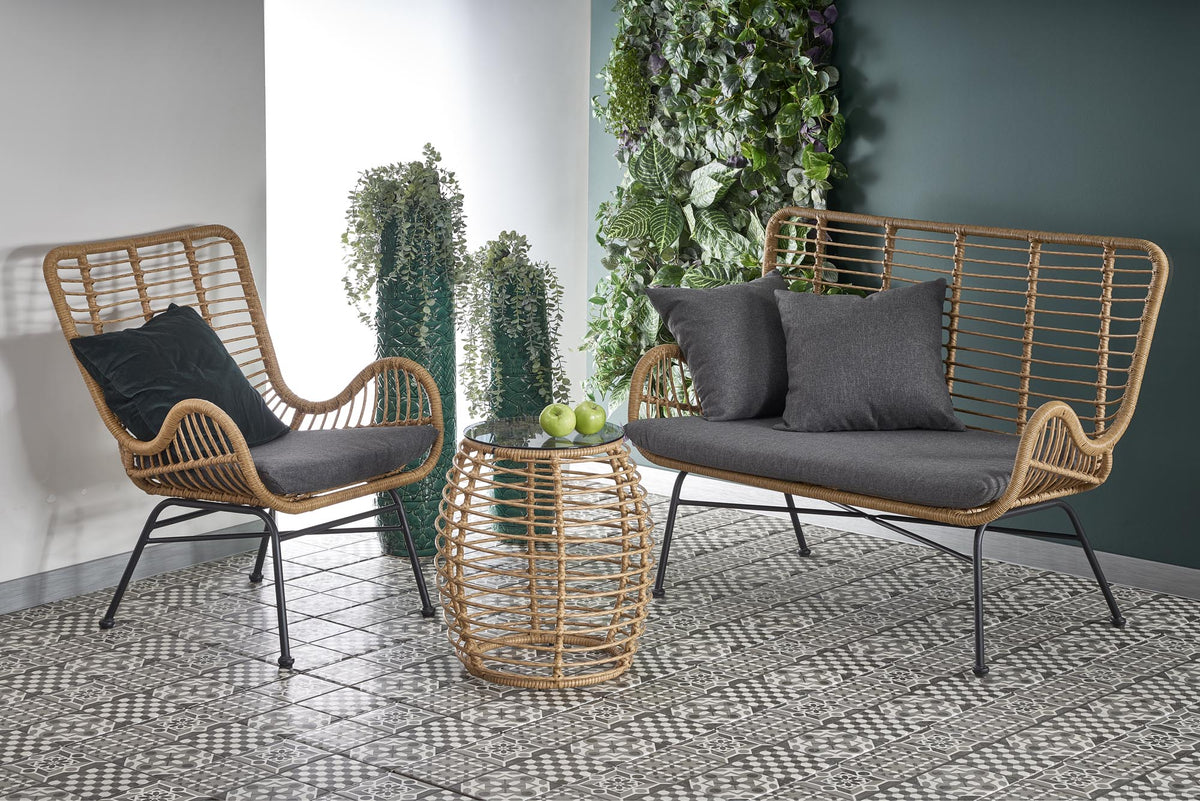 IKARO XL sofa naturalny-popiel (1p=2szt) – zdjęcie 5