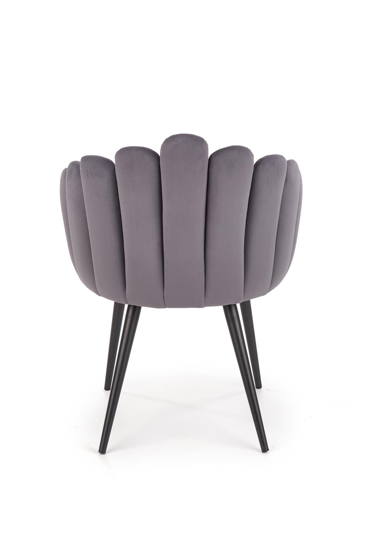 K410 krzesło popielaty velvet (1p=1szt) – zdjęcie 2