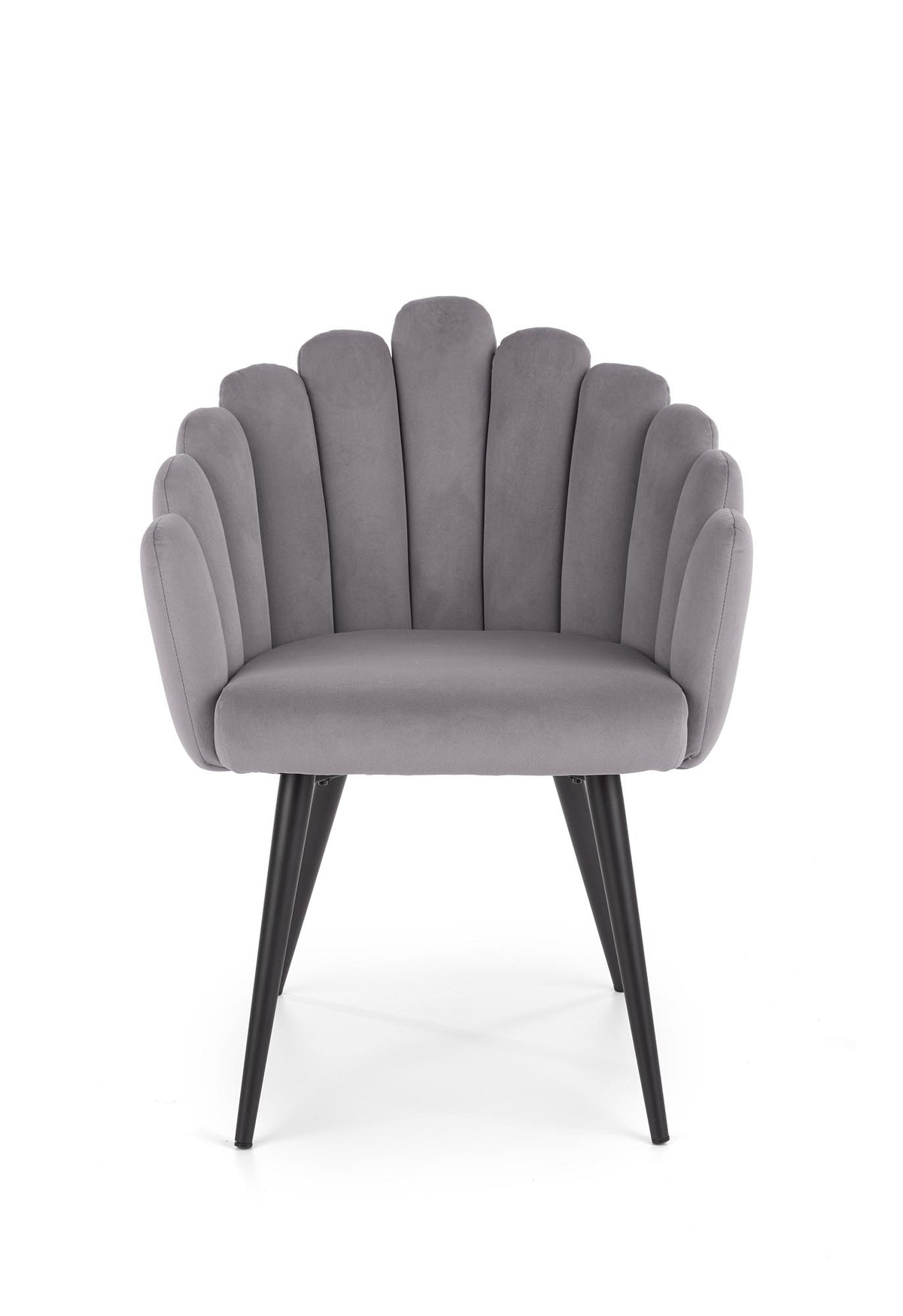 K410 krzesło popielaty velvet (1p=1szt) – zdjęcie 10