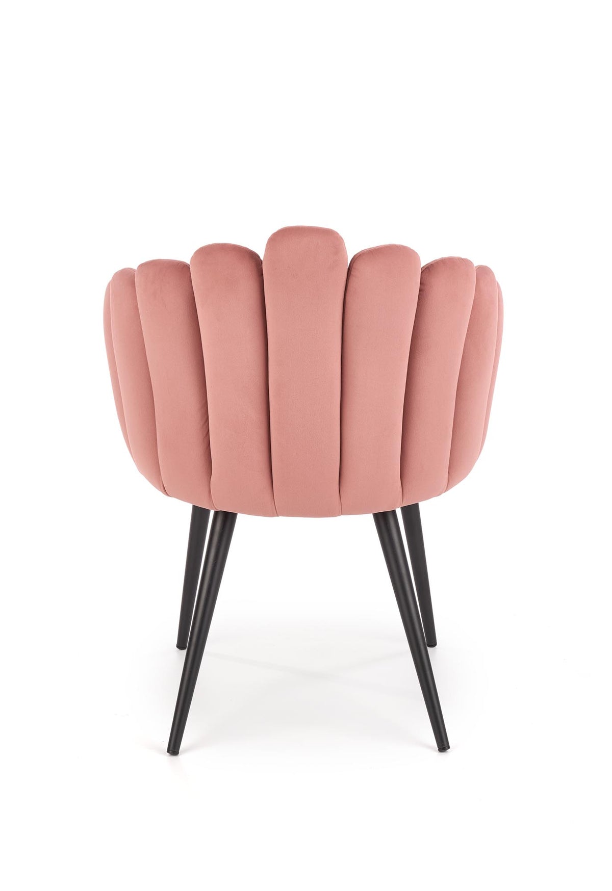 K410 krzesło różowy velvet (1p=1szt) – zdjęcie 2