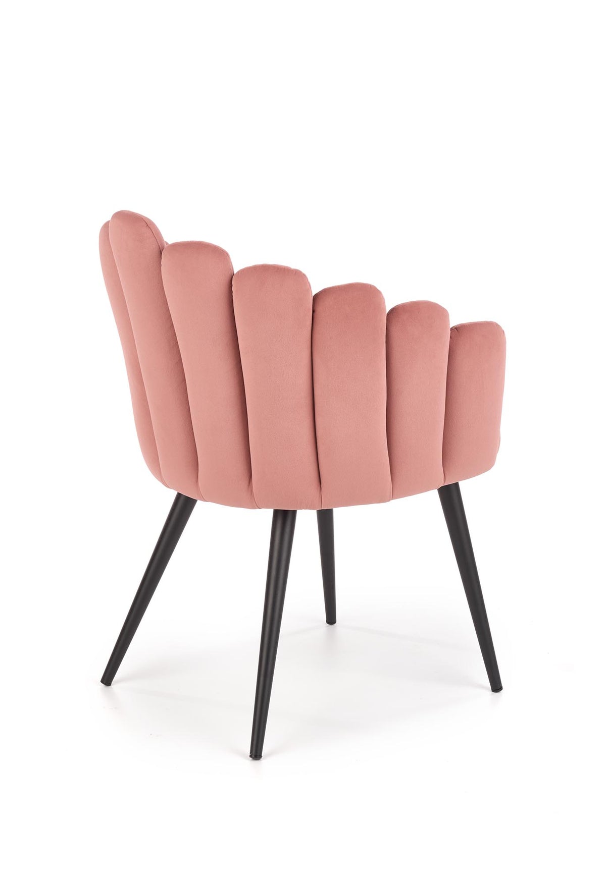 K410 krzesło różowy velvet (1p=1szt) – zdjęcie 5