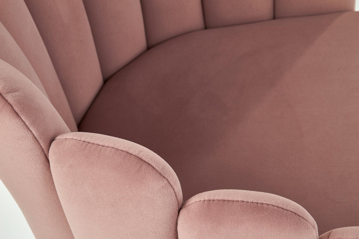 K410 krzesło różowy velvet (1p=1szt) – zdjęcie 9