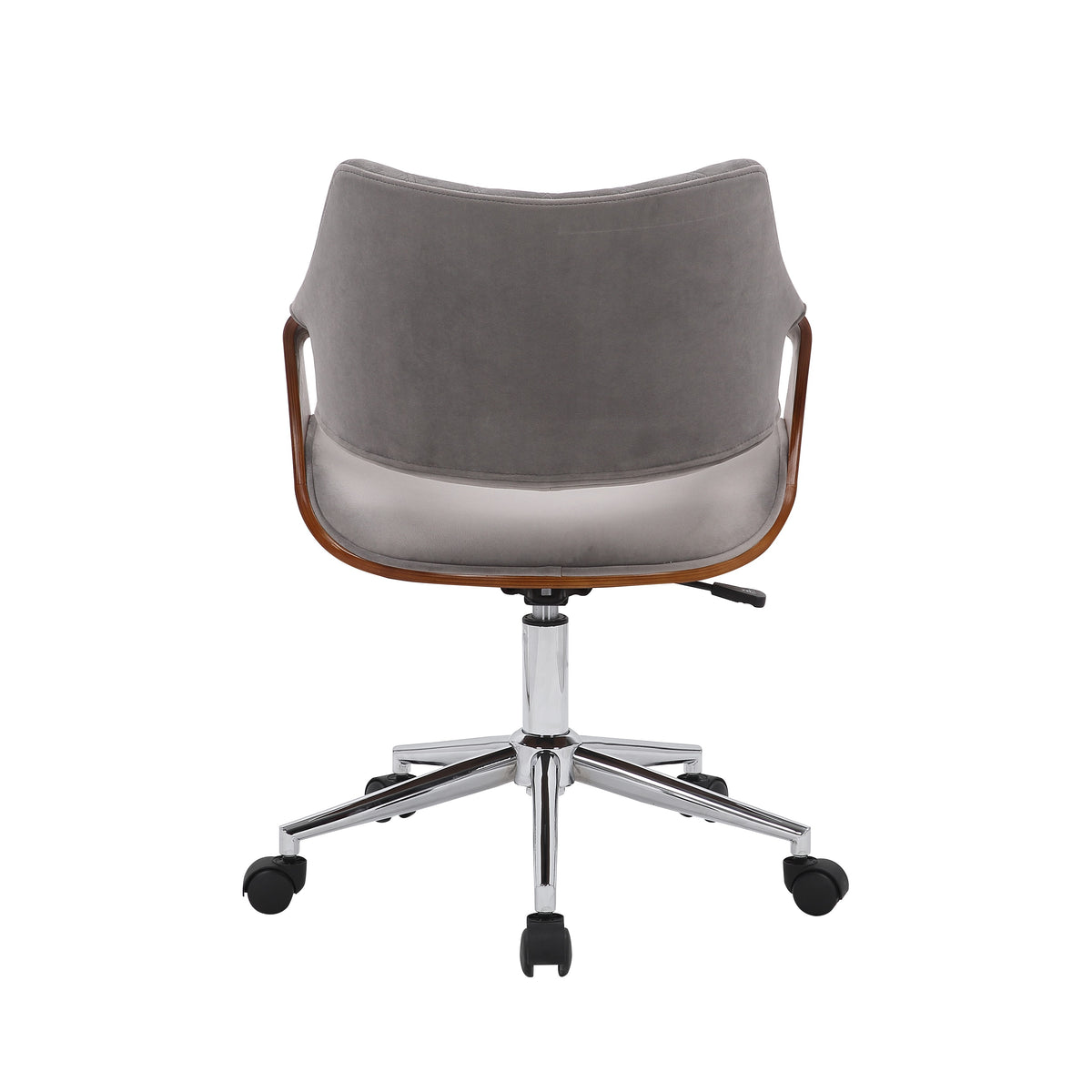 COLT fotel pracowniczy orzechowy/popielaty velvet – zdjęcie 5