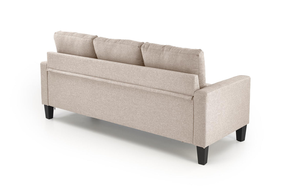 GERSON sofa z podnóżkiem beżowy (1p=1szt) – zdjęcie 10