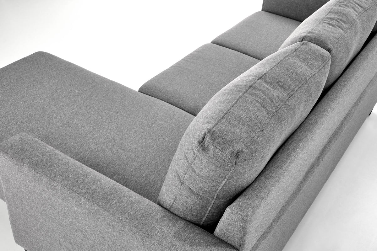 GERSON sofa z podnóżkiem popielaty (1p=1szt) – zdjęcie 12