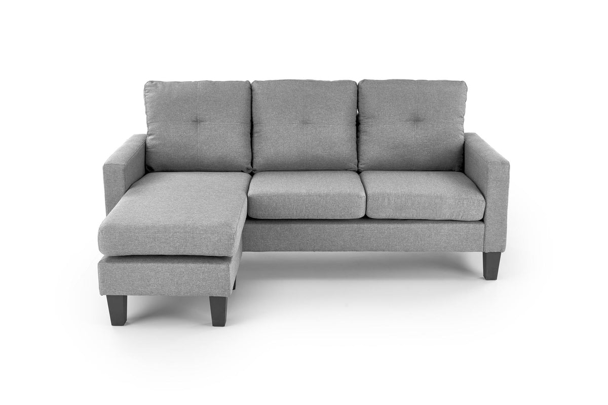 GERSON sofa z podnóżkiem popielaty (1p=1szt) – zdjęcie 14