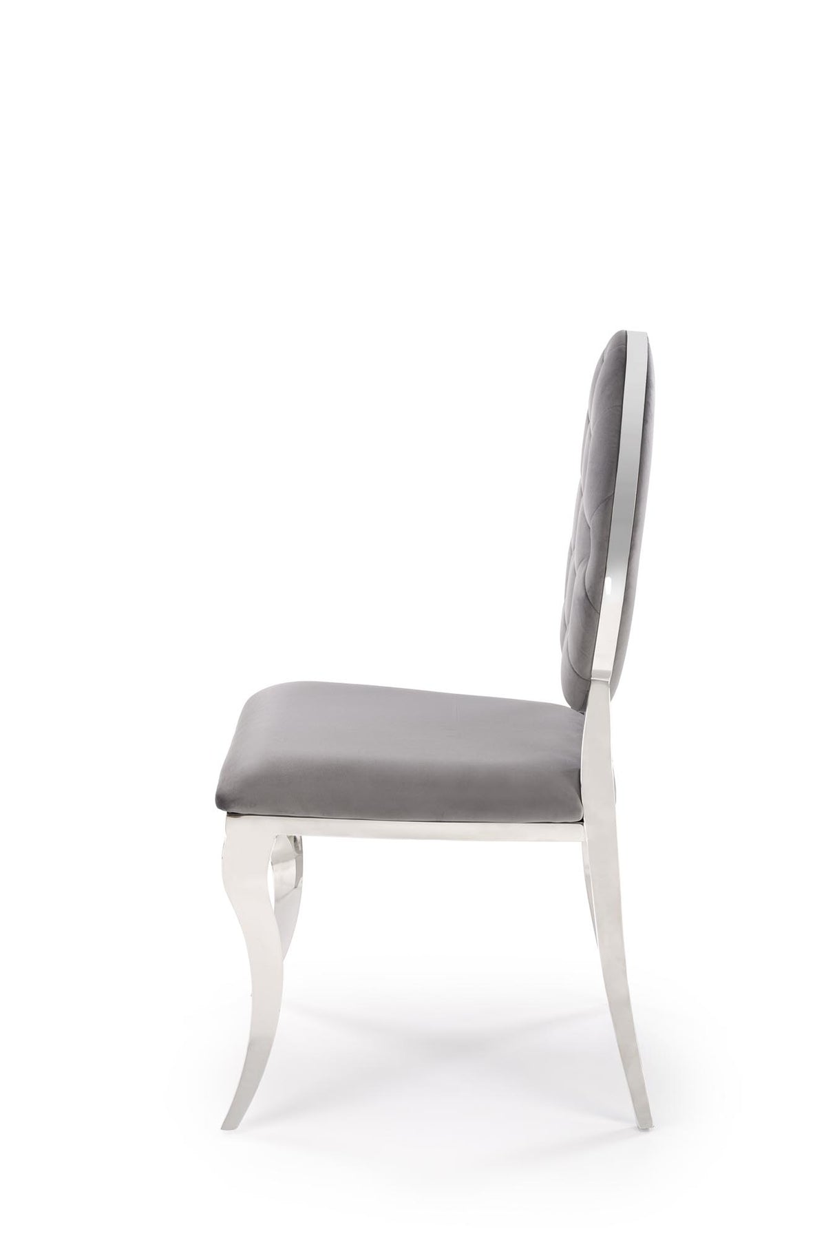 K555 krzesło popielaty / srebrny (1p=4szt) – zdjęcie 4