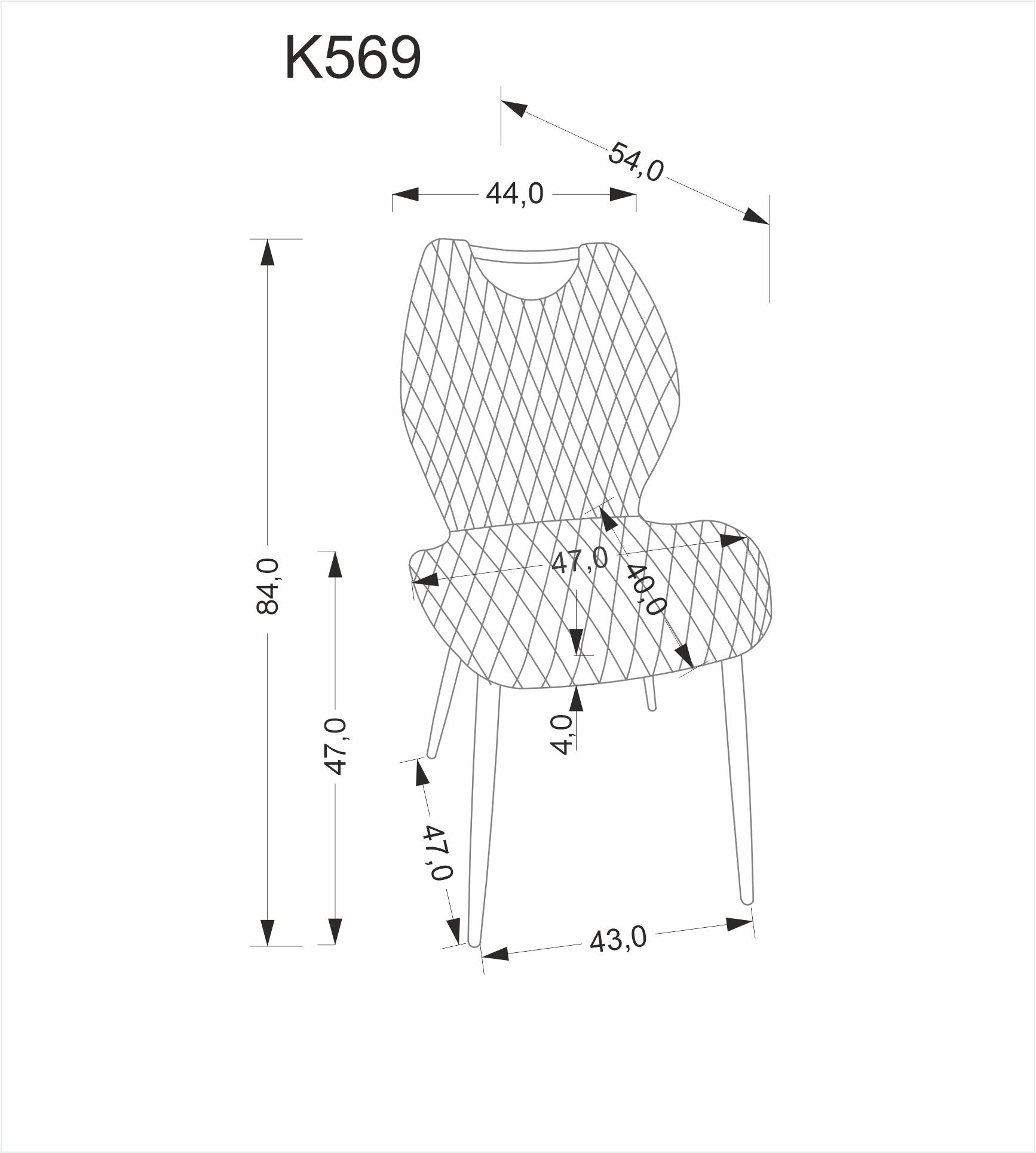 Wymiary krzesła MORGAN – eleganckie tapicerowane krzesło w głębokiej czerni, stylowy design i ergonomiczna forma.