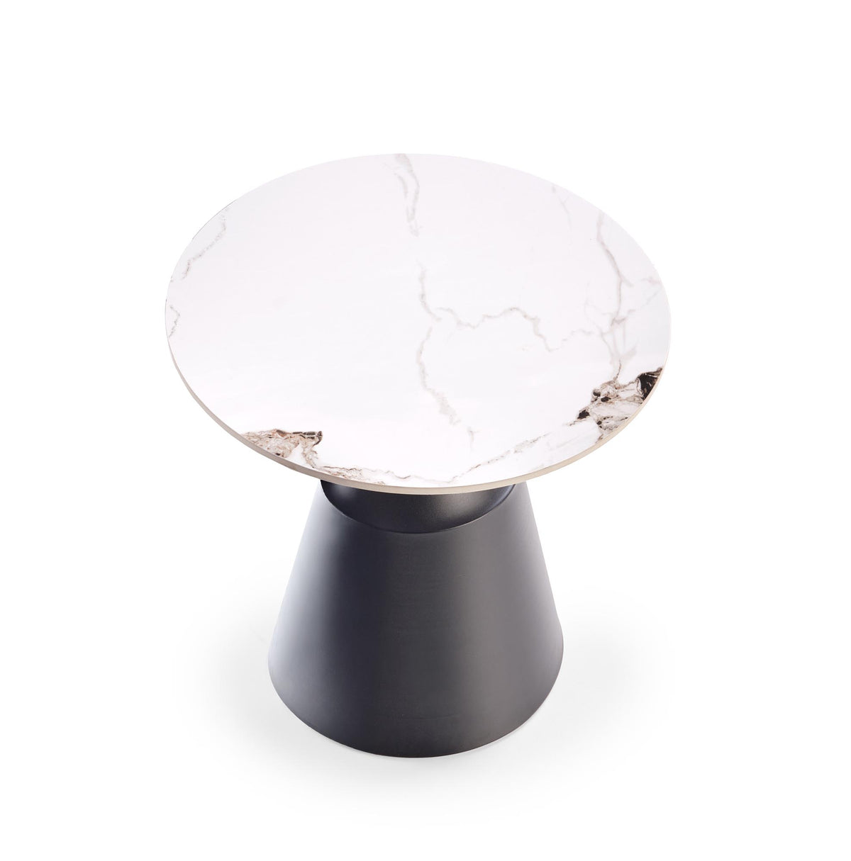 MAGNETA zestaw 2 ław, biały marmur / czarny (2p=1szt) – zdjęcie 6