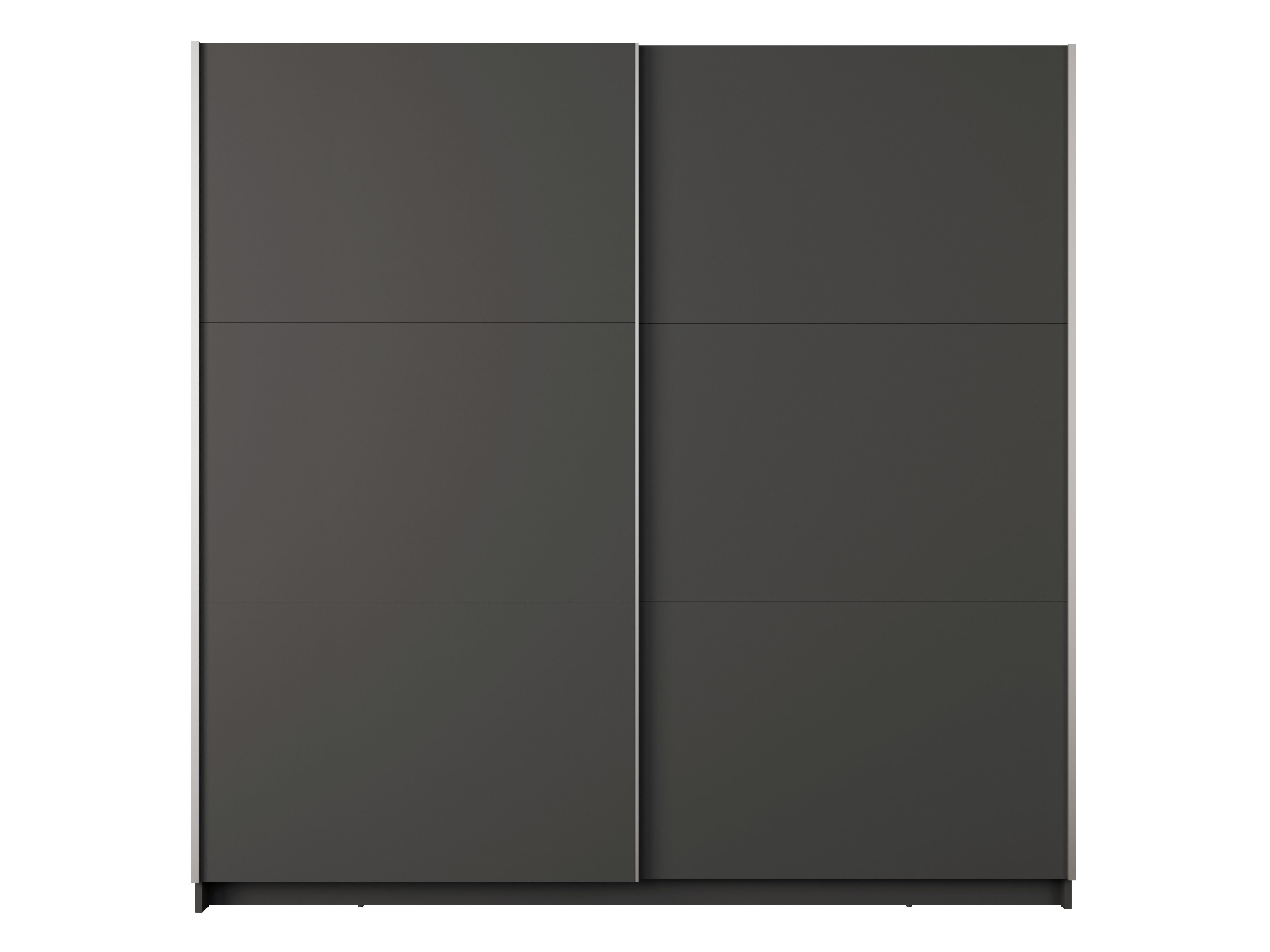 Szafa przesuwna STELLAR 200 cm - Szary Grafit