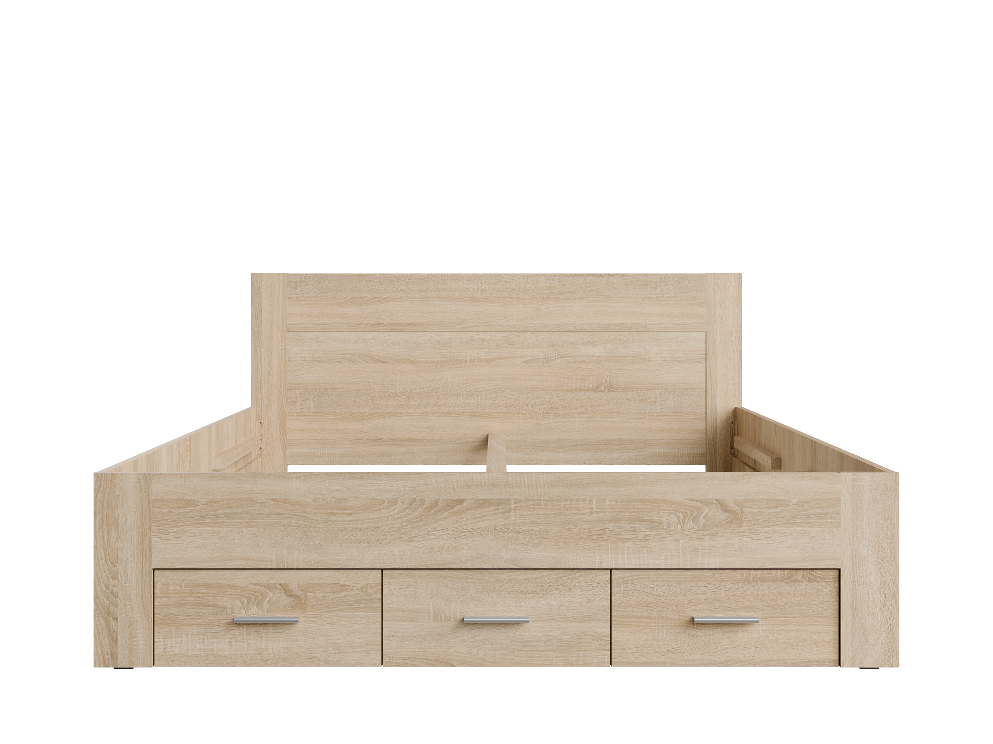 Łóżko 180x200 RIVIERA z szufladami - Dąb Sonoma