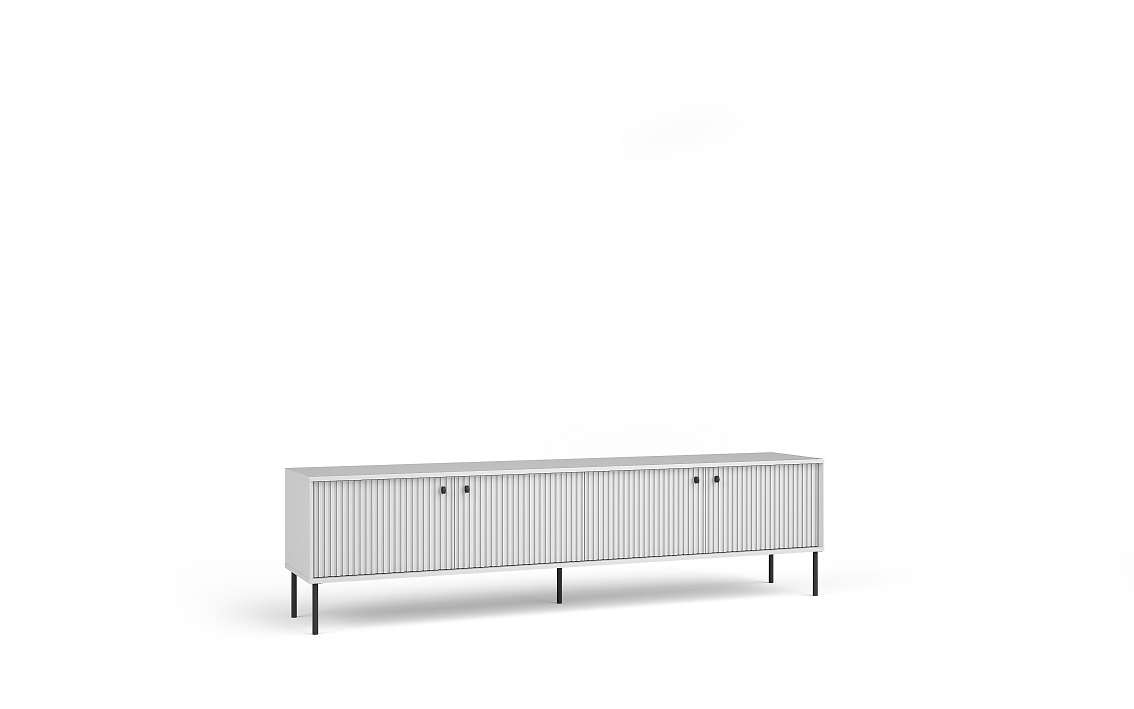 Szafka RTV NEXUS 207 cm - kolor szary
