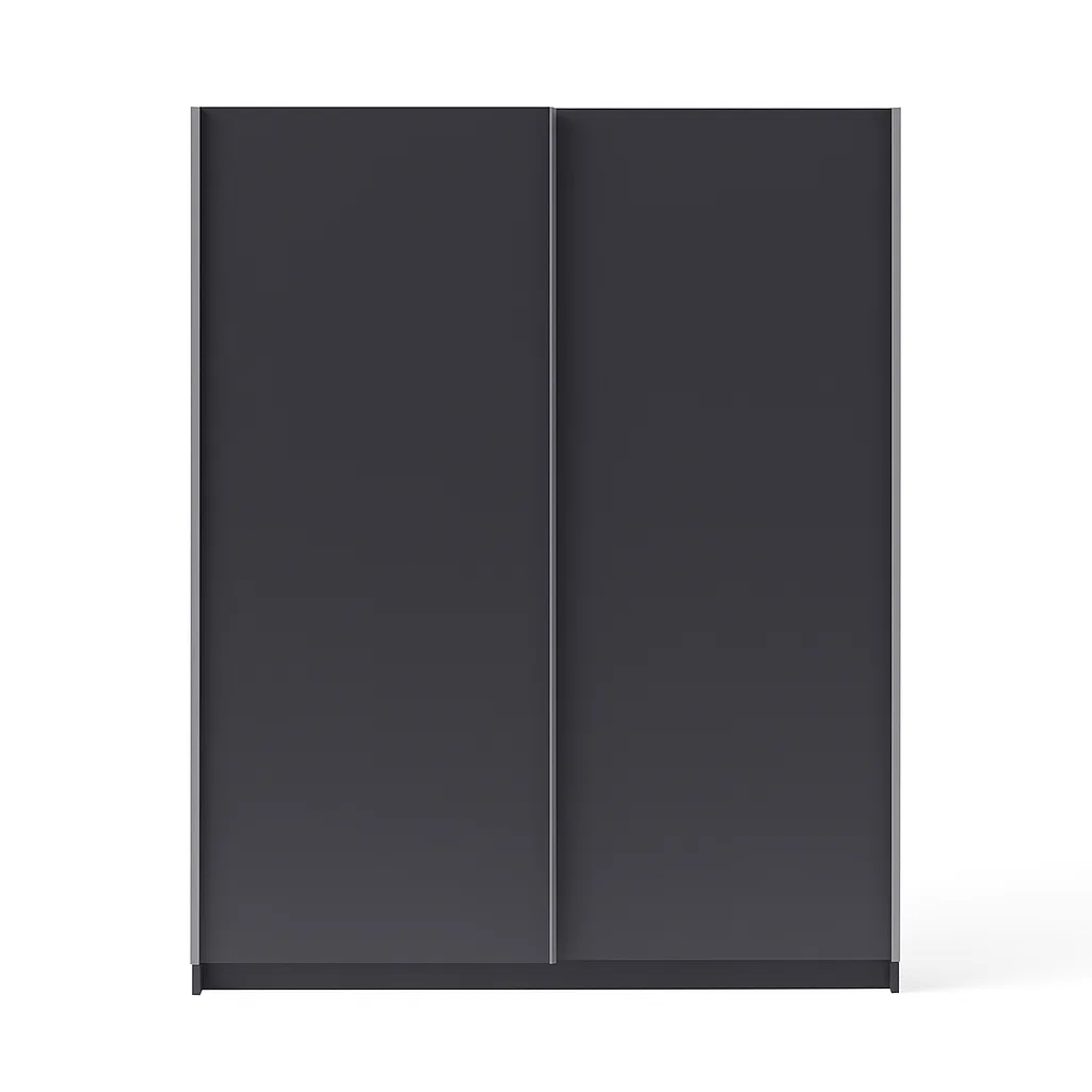Szafa przesuwna VOLANS 150 cm - Szary Grafit