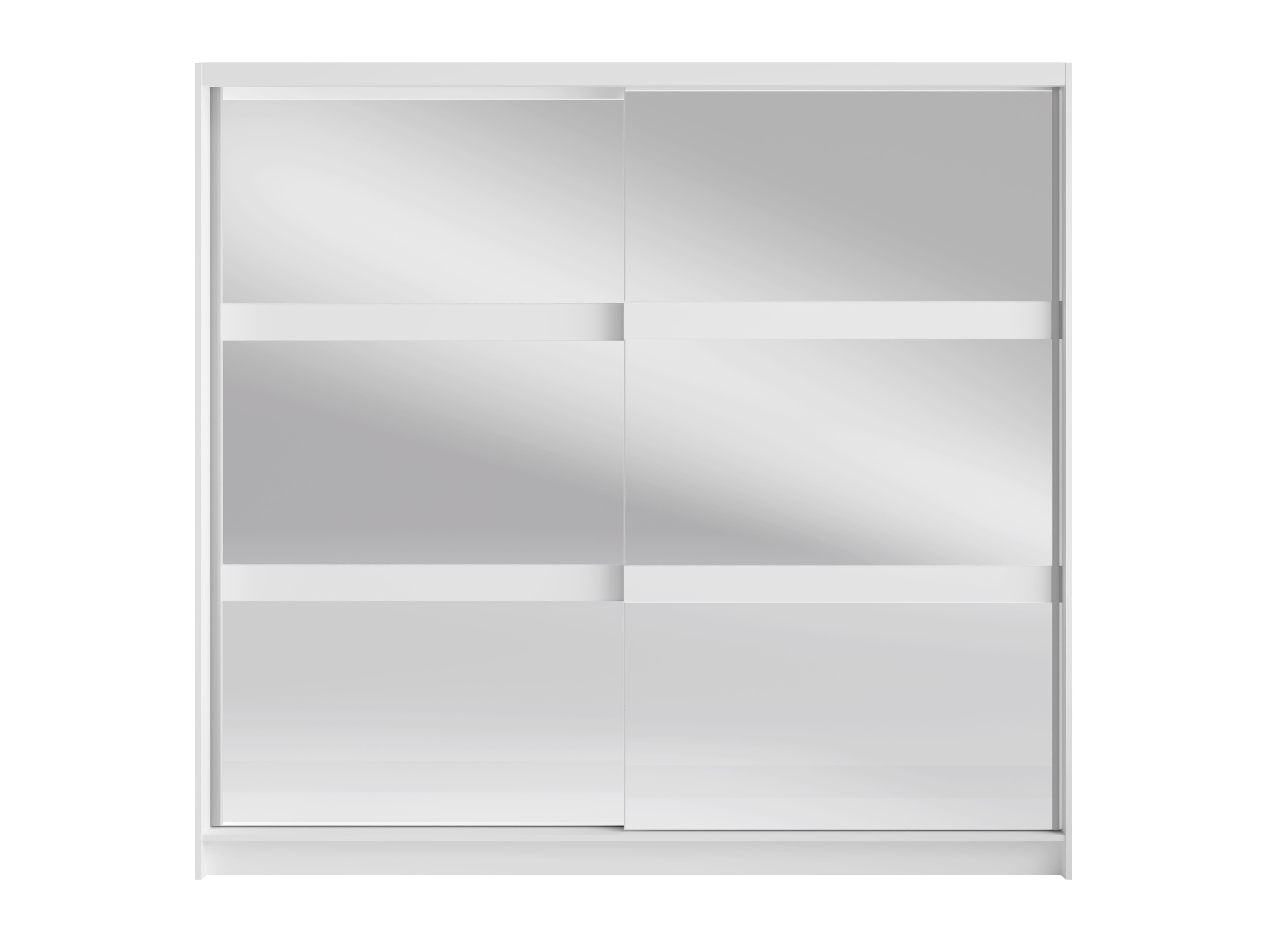 Szafa przesuwna SIRIUS 230 cm- Biały