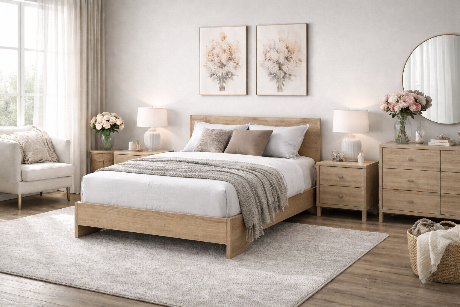 Łóżko SOSIK 120cm - kolor jasny dąb