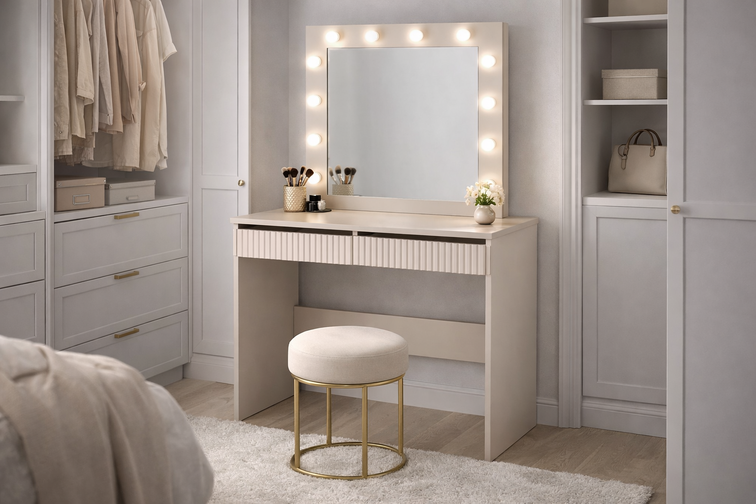 Toaletka STARKA - kolor ecru