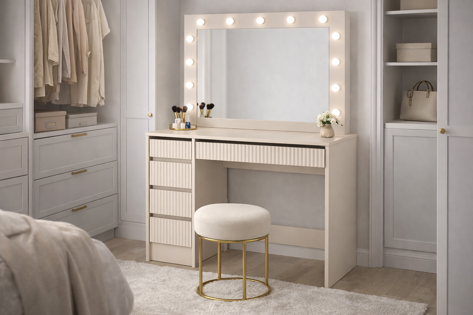 Toaletka STARKA XL - kolor ecru