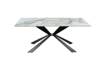 Stół Moliani FORNIS 180x90cm - marmur Calacatta