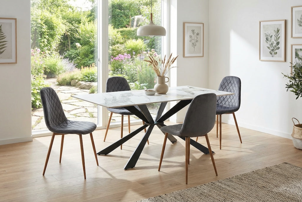 Stół Moliani FORNIS 180x90cm - marmur Calacatta