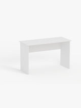 Nowoczesne biurko OLEK białe 88 cm, z solidnej płyty 16 mm