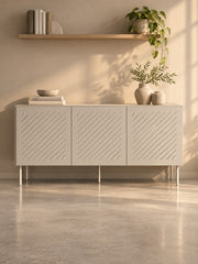 Komoda GELA 150 cm - beżowy