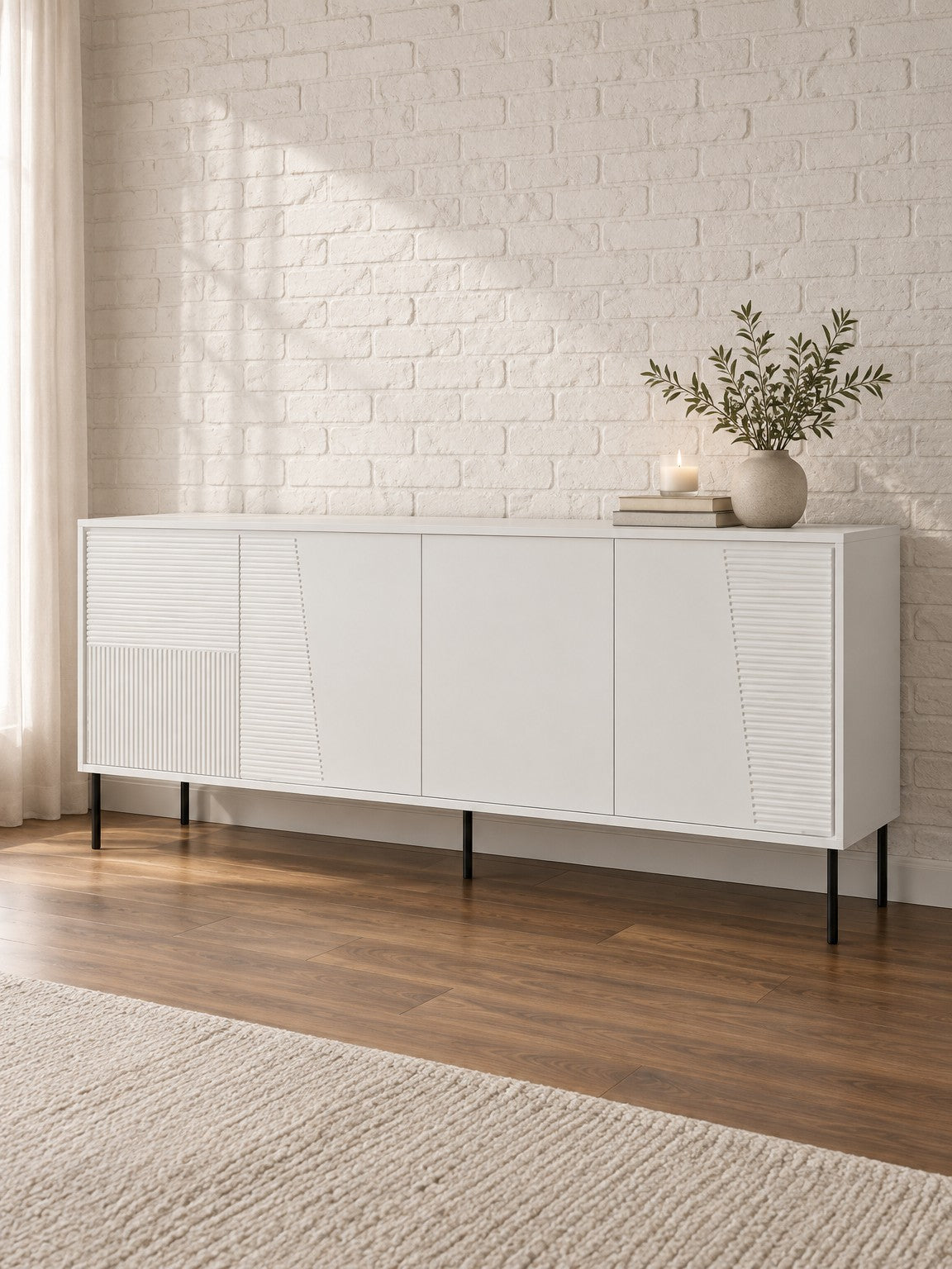 Komoda JOTIS 200 cm - biały