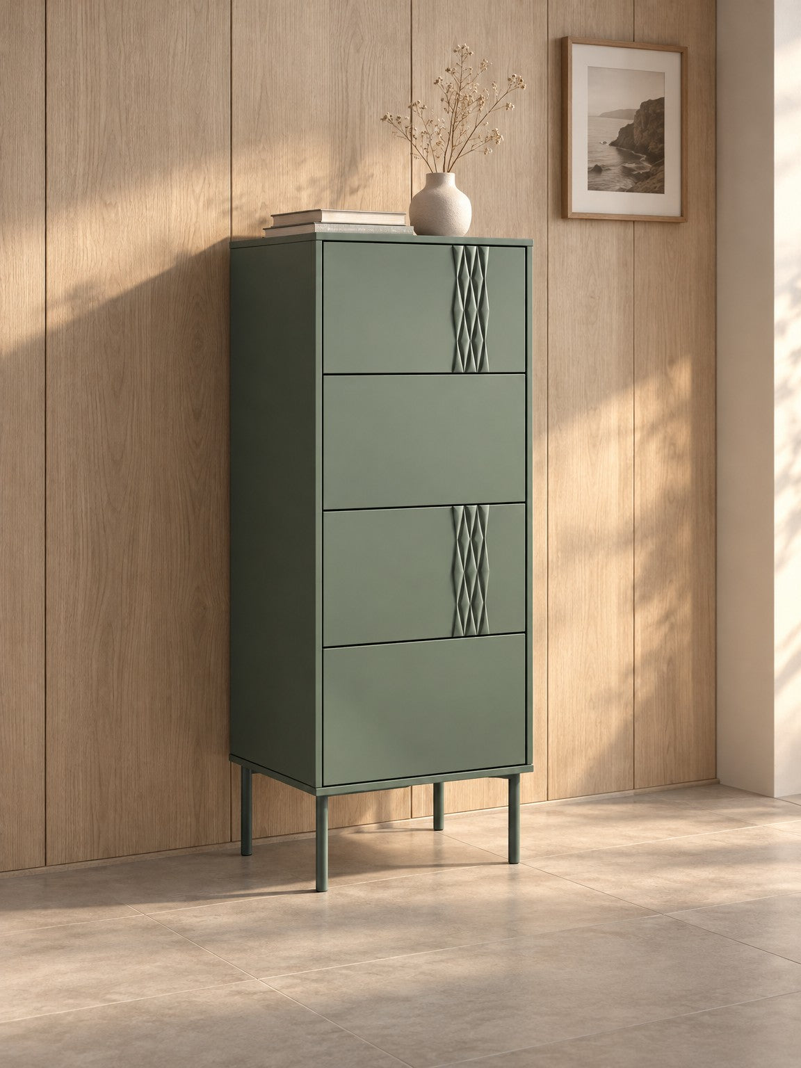 Komoda UTRA 50 cm - zielony