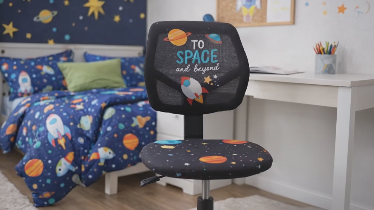 Załaduj wideo: Fotel NIKO – młodzieżowy fotel obrotowy