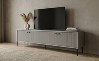 Szafka RTV NEXUS 207 cm - kolor szary