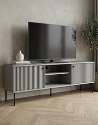 Szafka RTV NEXUS 156 cm - kolor szary