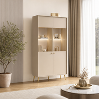 Witryna dwudrzwiowa NEXUS 105 cm - Piasek Pustyni