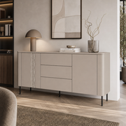 Komoda MEGREZ 160 cm - Kolor Kaszmirowy