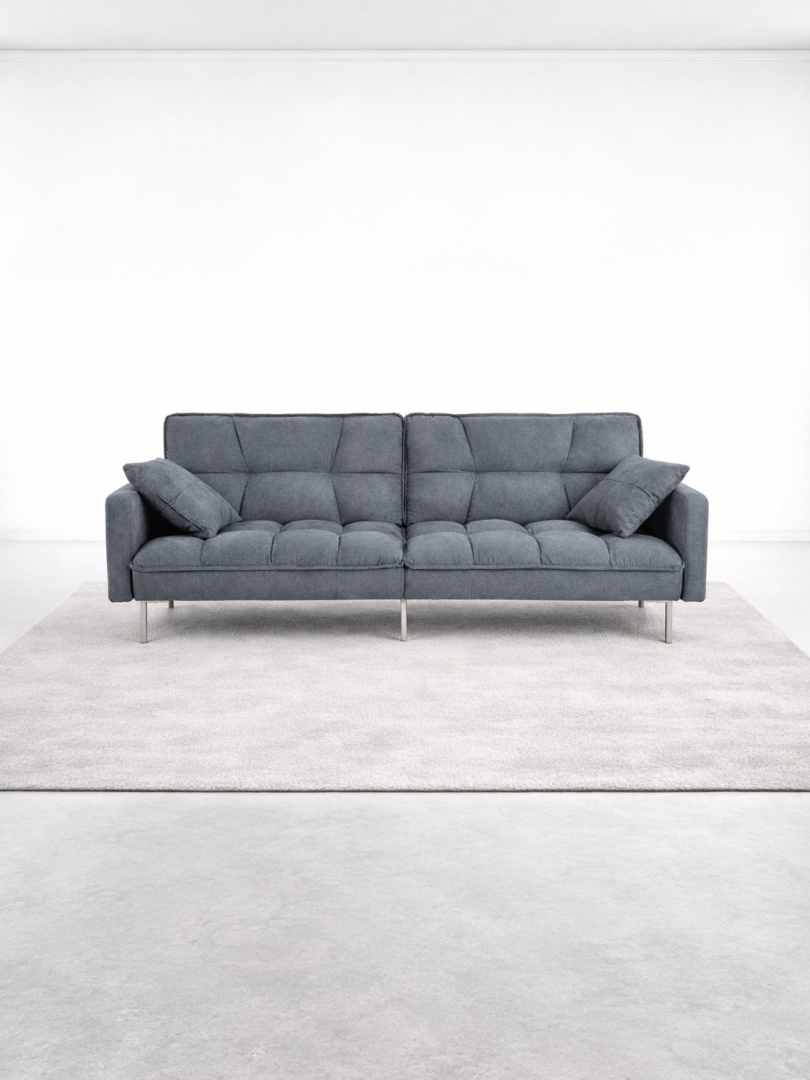 Sofa Albero 2w1 rozkładana - szary popiel
