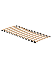 Stelaż Lendo FLEX 160x70 cm, 13 profilowanych listew bukowych