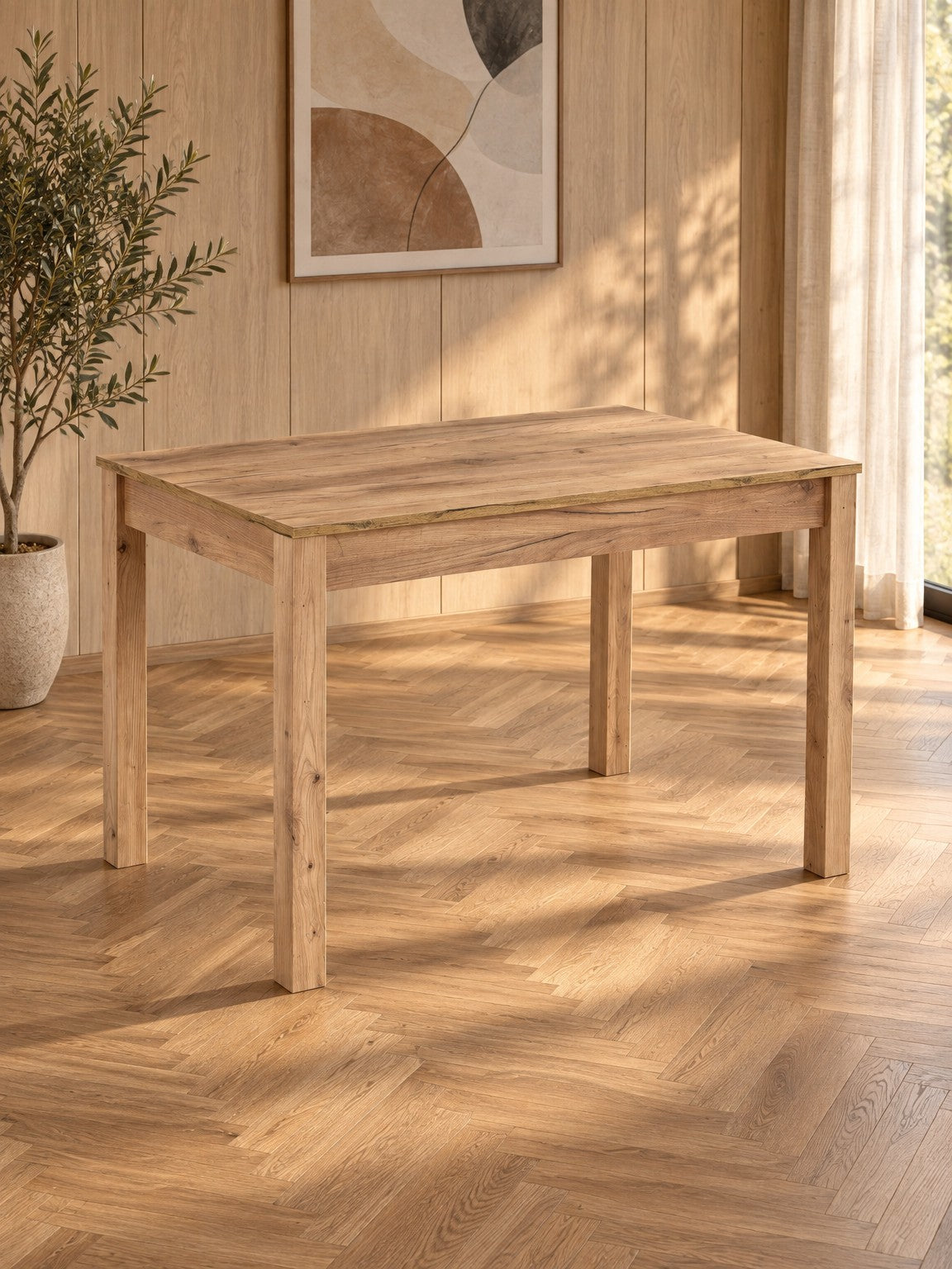 Stół FALORA 120 cm - dąb craft