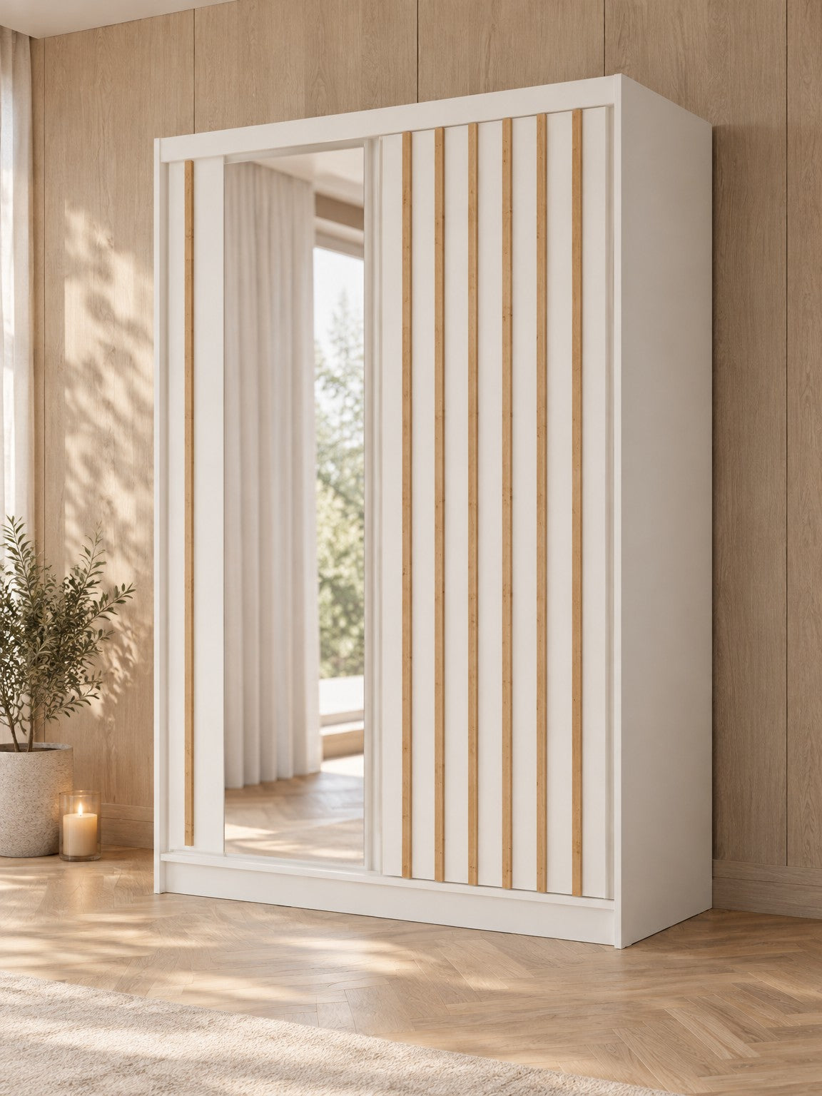 Szafa TARA 150 cm - biały