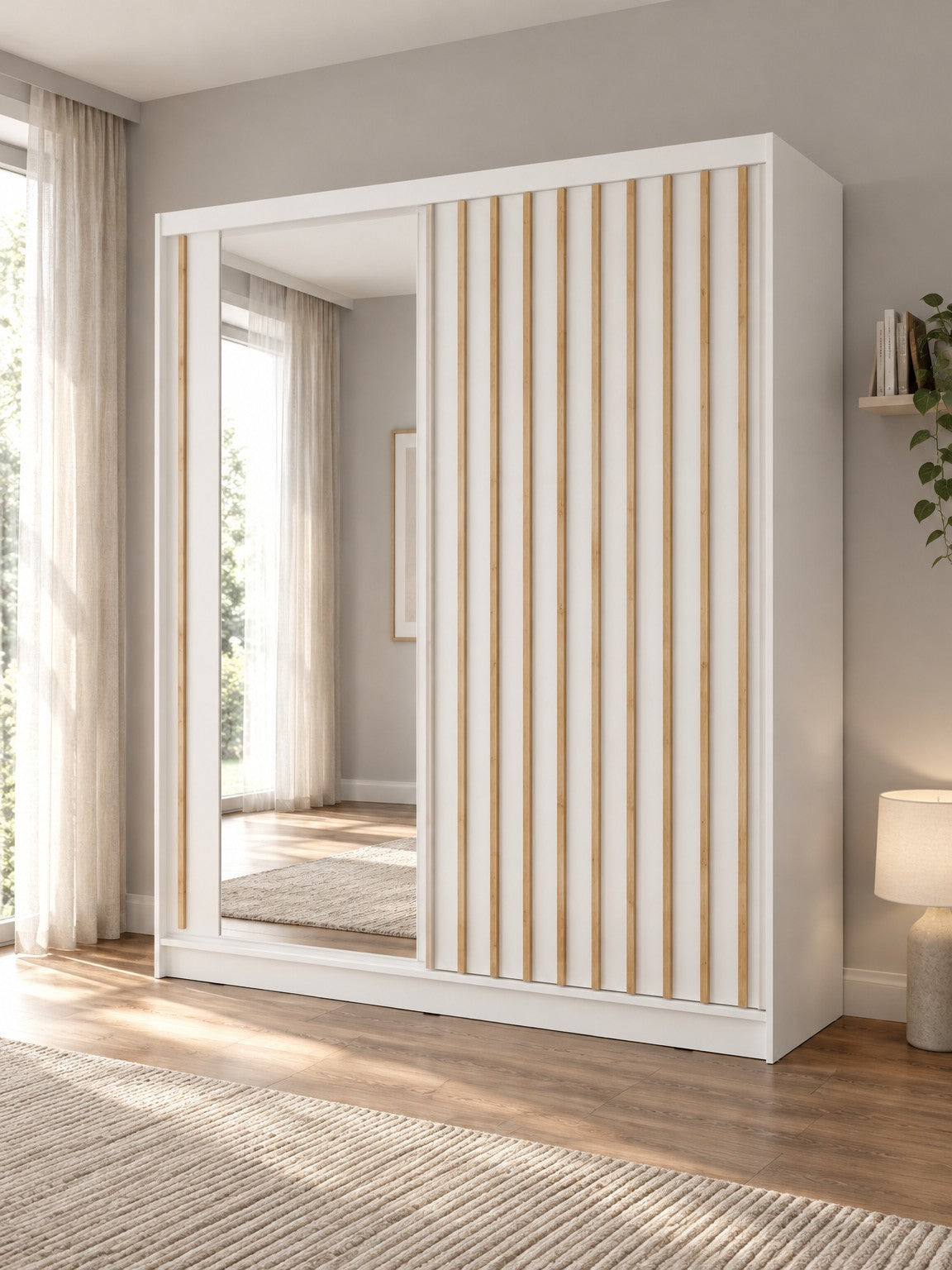 Szafa TARA 200 cm - biały