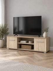 Szafka RTV ACHERNAR 137 cm RTV1 - dąb sonoma